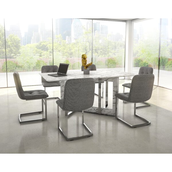 Brayden Studio Bruck Contemporary  7 Piece Dining Set  